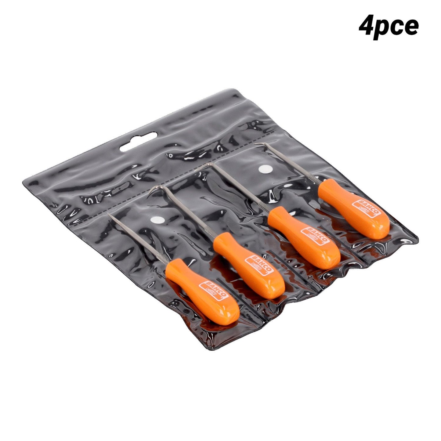 Bahco 2633/S4 4pce 130mm Miniature Awls/Hooks/Picks Tool Set