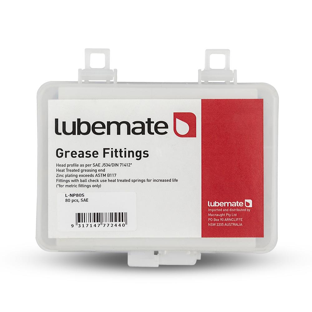 Lubemate L-NP80S 80pce SAE/NPT Nipple Kit