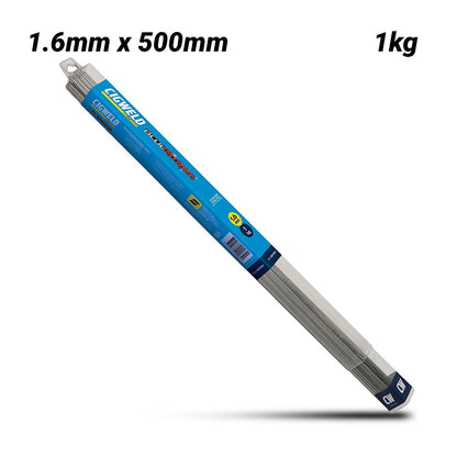 Cigweld BlueStrike 316L TIG Rods 1.6mm x 500mm 1kg 321320