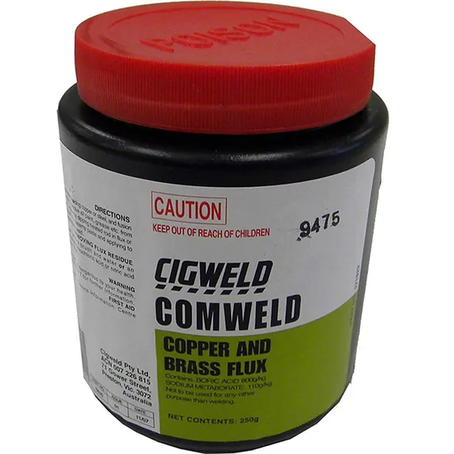 Cigweld Comweld Copper & Brass Flux 250g 321822