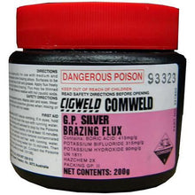 Cigweld Comweld GP SBA Flux Silver Brazing General Purpose 200g 321850
