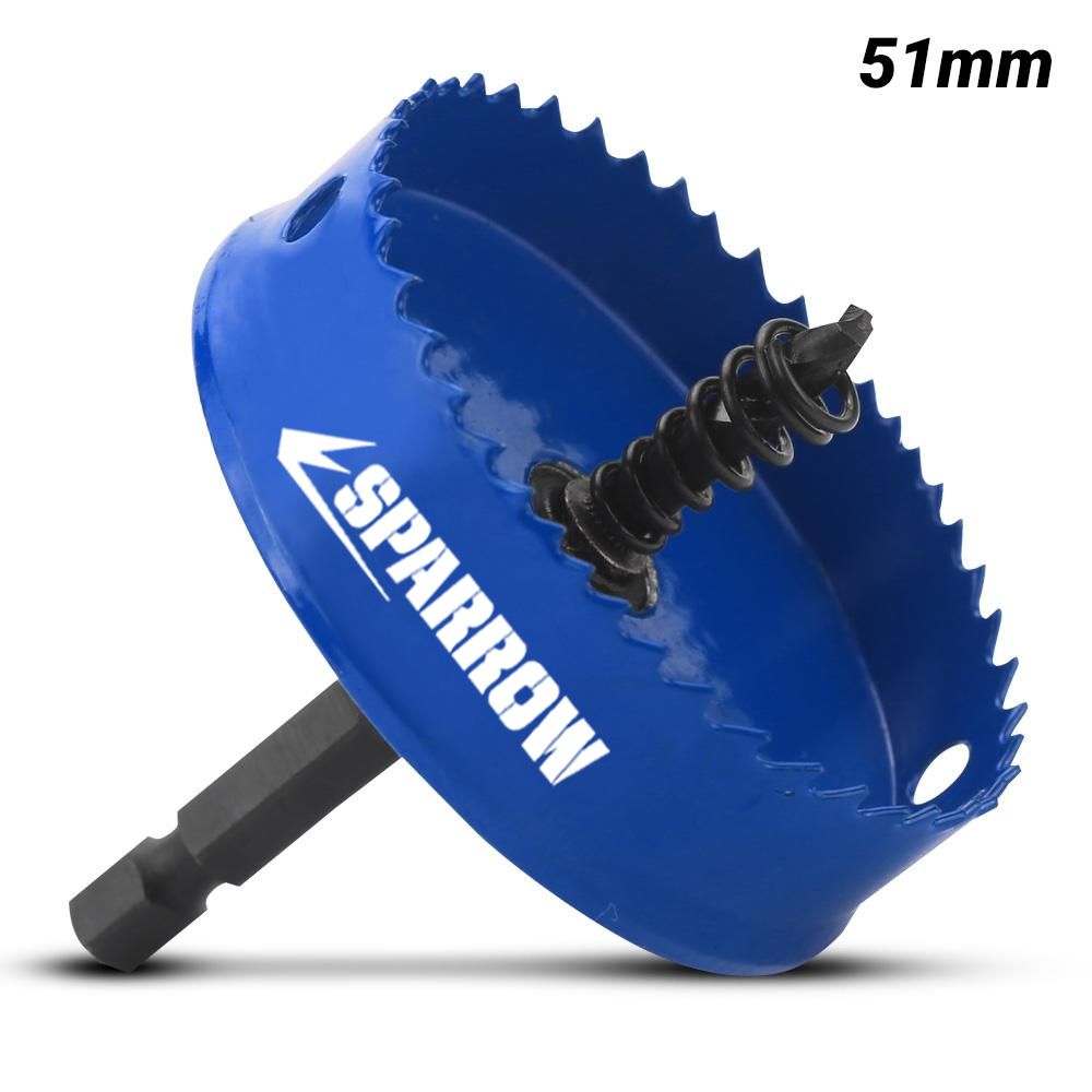 Sparrow SHIH51 51mm Bi-Metal HSS Impact Hole Saw