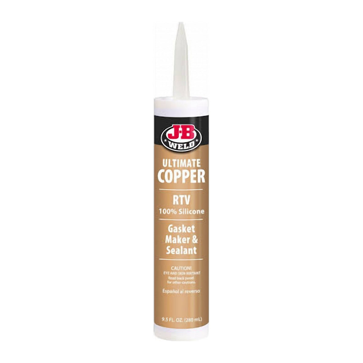 JB Weld 32925 Ultimate Copper RTV Silicone Gasket Maker 280ml Cartridge