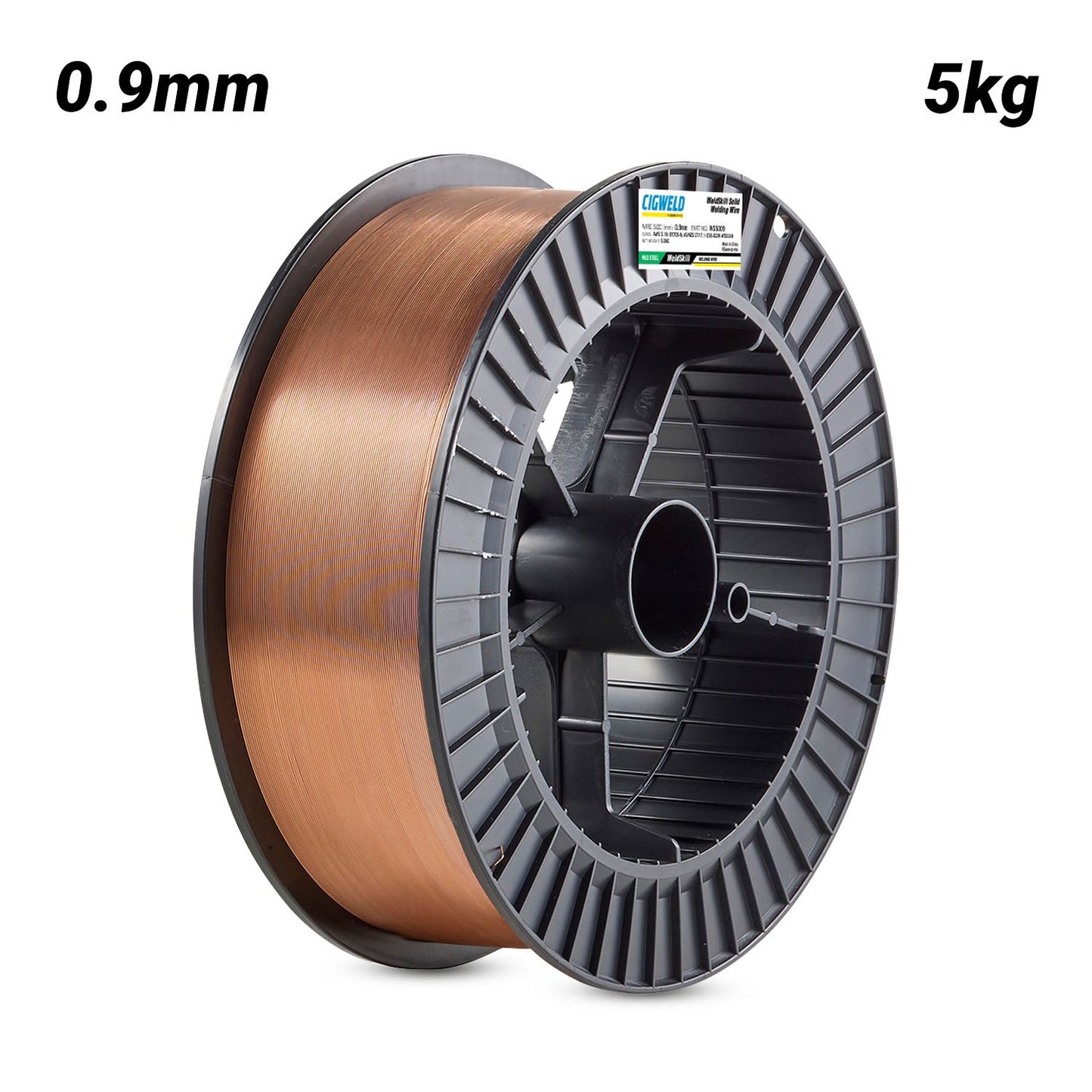 Cigweld WS5009 WeldSkill 0.9mm 5kg Solid Wire