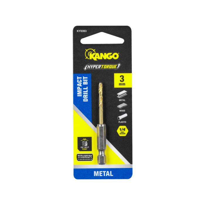 Kango Hypertorque™ 3mm Impact HSS Drill Bit