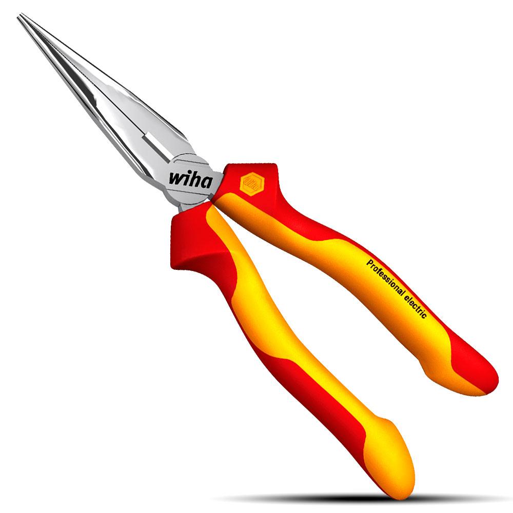 Wiha 40829 200mm VDE / 1000V Long Nose Plier