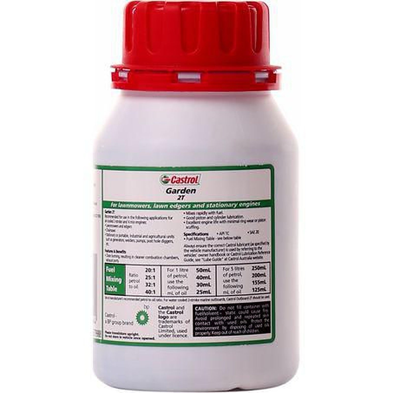Castrol Garden 2T 2 Stroke Oil — 200mL 3379988