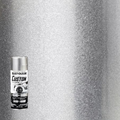 Rust-Oleum Custom Lacquer Spray Paint Chrome Silver 312g — 340558