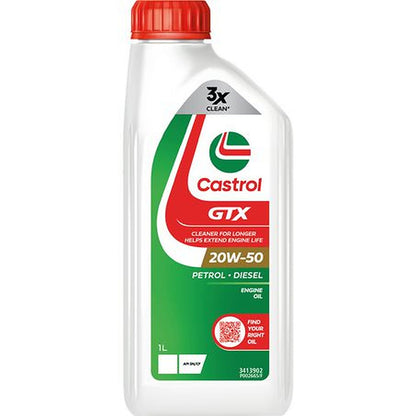 Castrol GTX 20W-50 Engine Oil — 1L 3413902