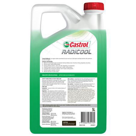 Castrol Radicool Green Coolant Concentrate 5L