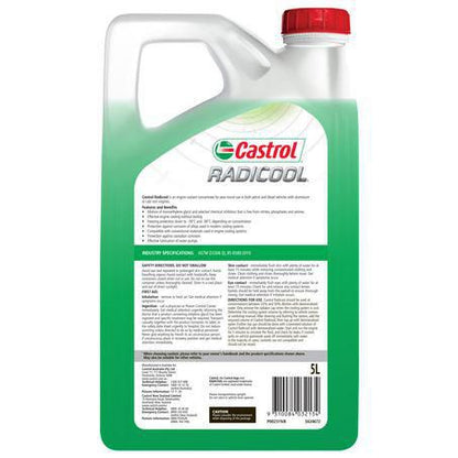 Castrol Radicool Green Coolant Concentrate 5L