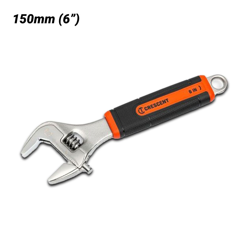 Crescent AC36CVS 6" Adjustable Wrench With Quick-Fit-Jaw