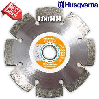 Husqvarna 585494502 180mm (7") Premium Segmented Superior Trade Series Diamond Blade