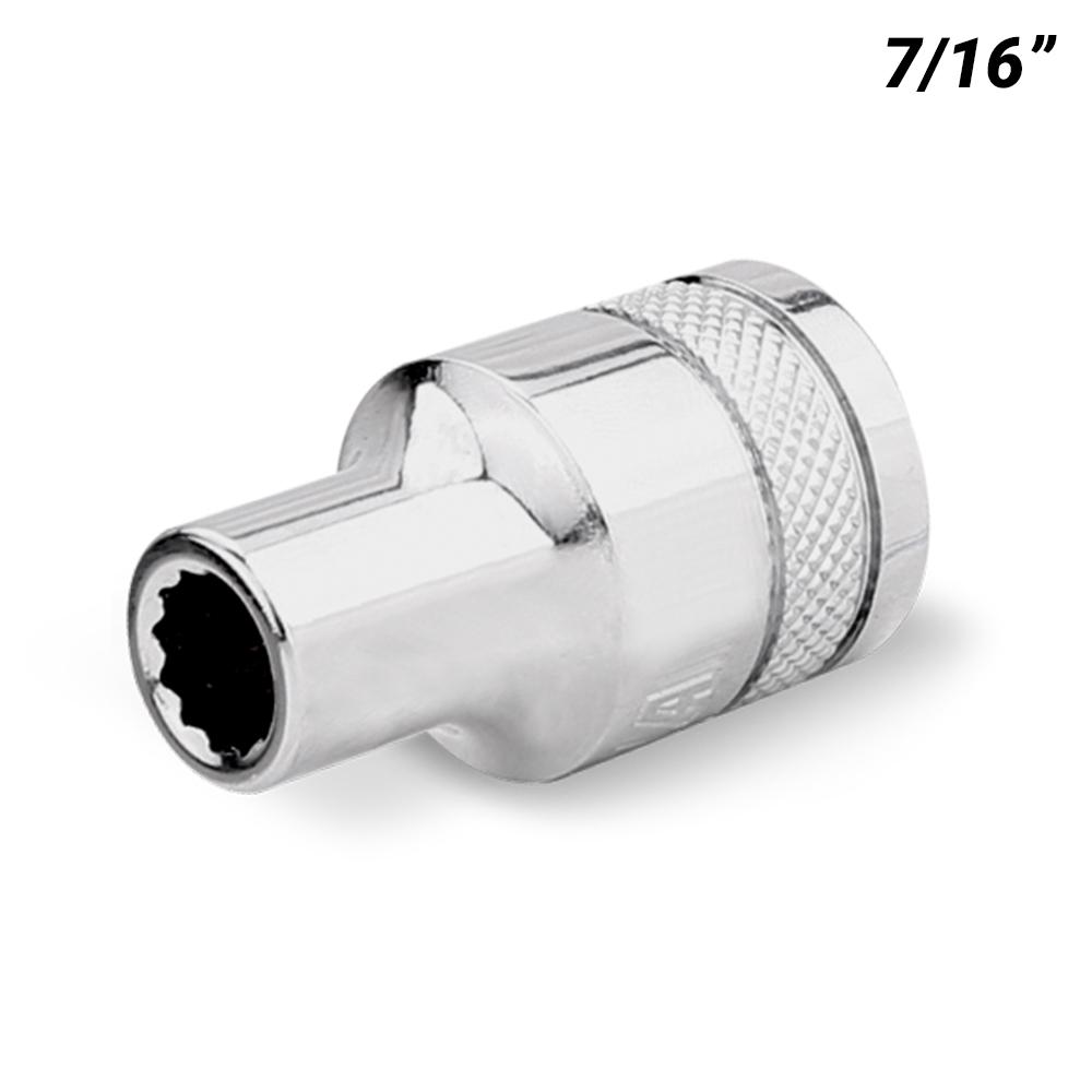 Daytona DI12716SS 1/2" Drive 12 Point 7/16" AF Imperial Socket