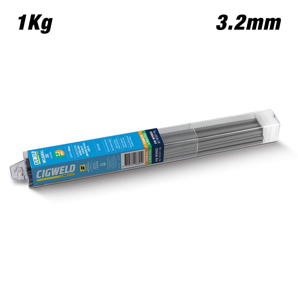 Cigweld WEW1032 1kg 3.2mm Weldskill WELDiT ALL Stainless Steel Electrode