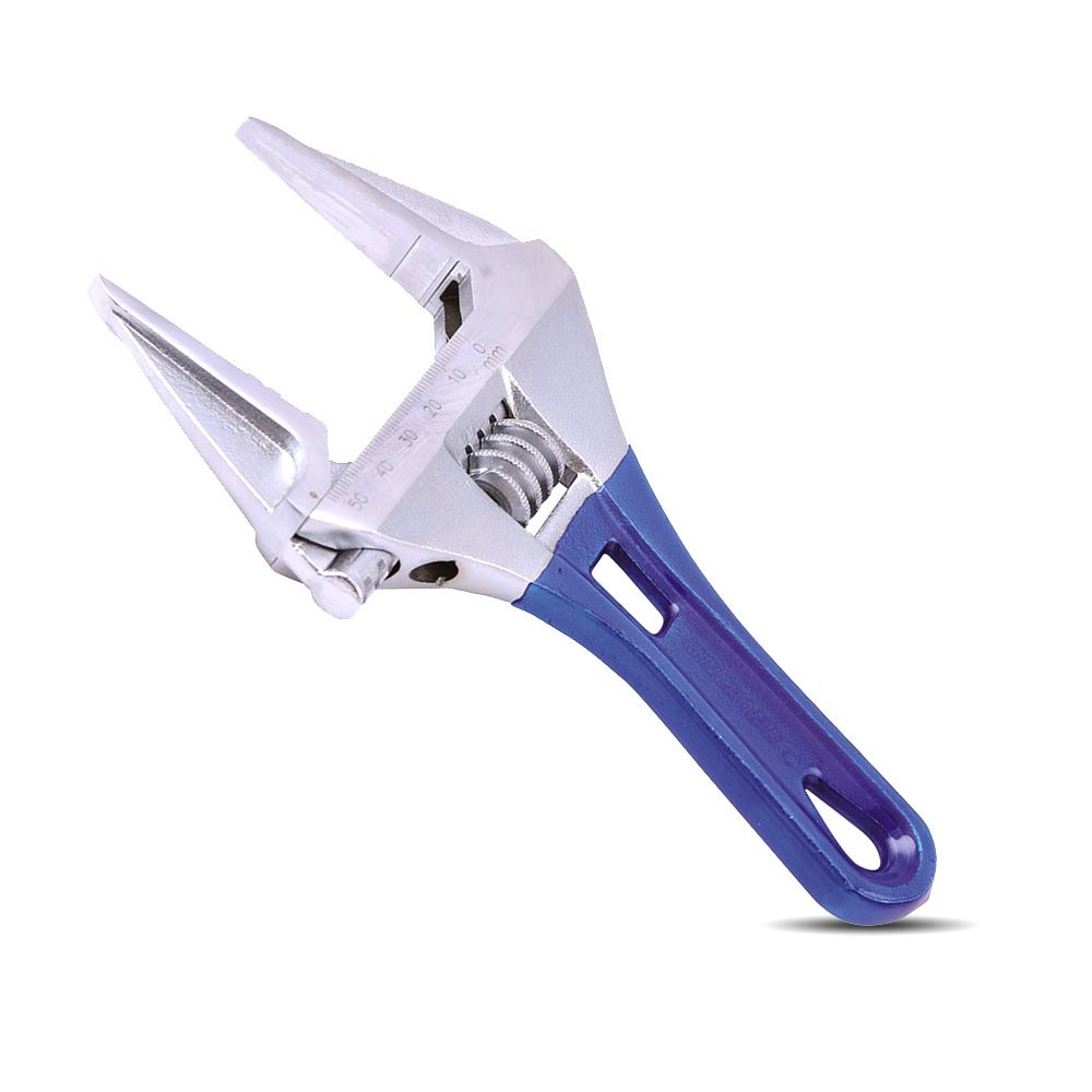 Kincrome K040057 150mm (6") Stubby Lightweight Wide Jaw Adjustable Wrench