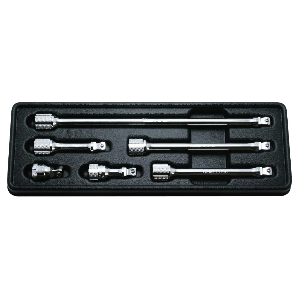 Ko-Ken KOPK3763/6 6pce 32mm - 250mm 3/8" Drive Wobble Fix Extension Bar Set