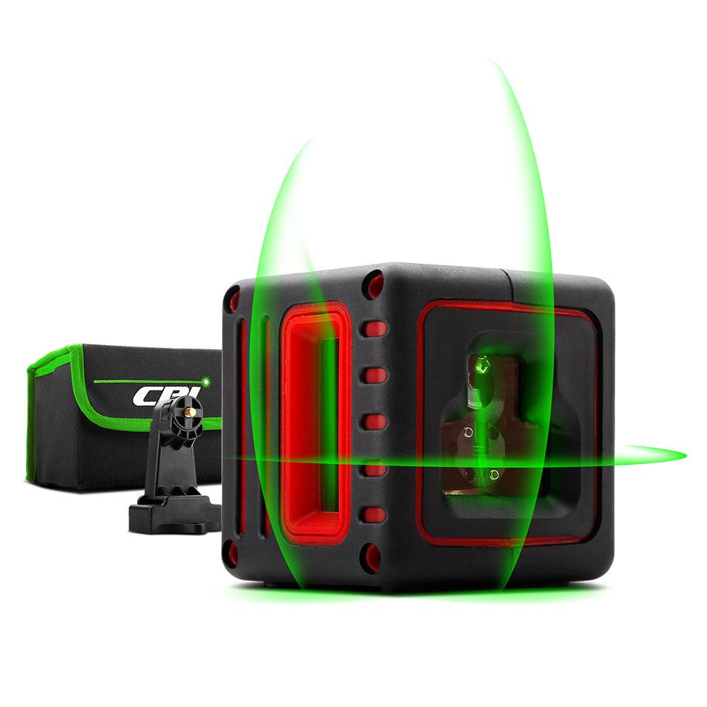CPI CUBEG Green Beam Self-Levelling Cross Line Laser Level