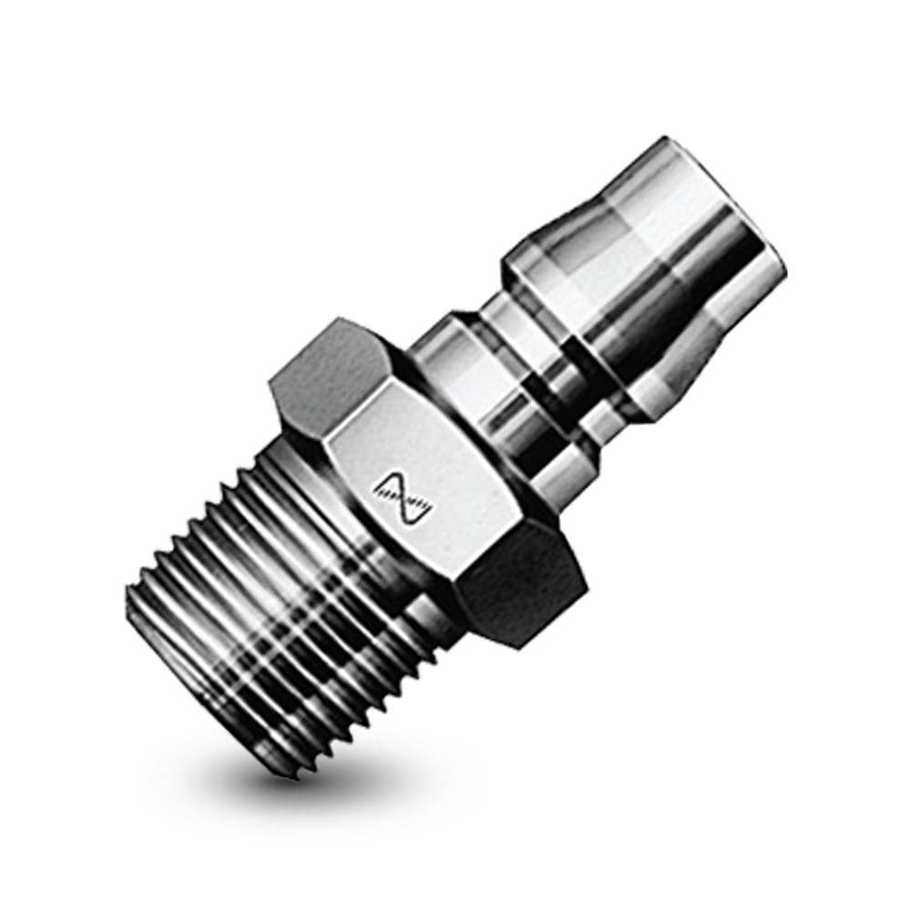 Nitto Kohki 20PM 1/4" Plug Male - MADE IN JAPAN