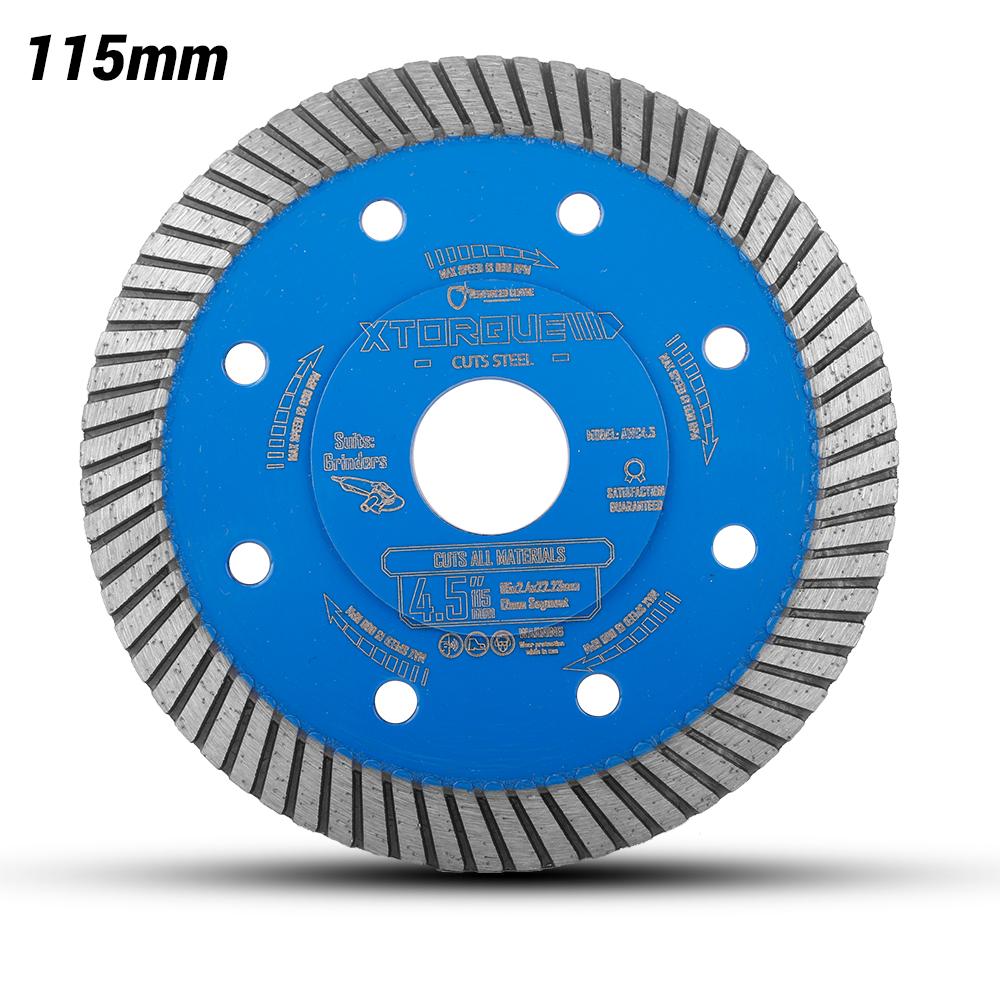 Xtorque AWC45 115mm (4-1/2") Superior Turbo Diamond Saw Blade