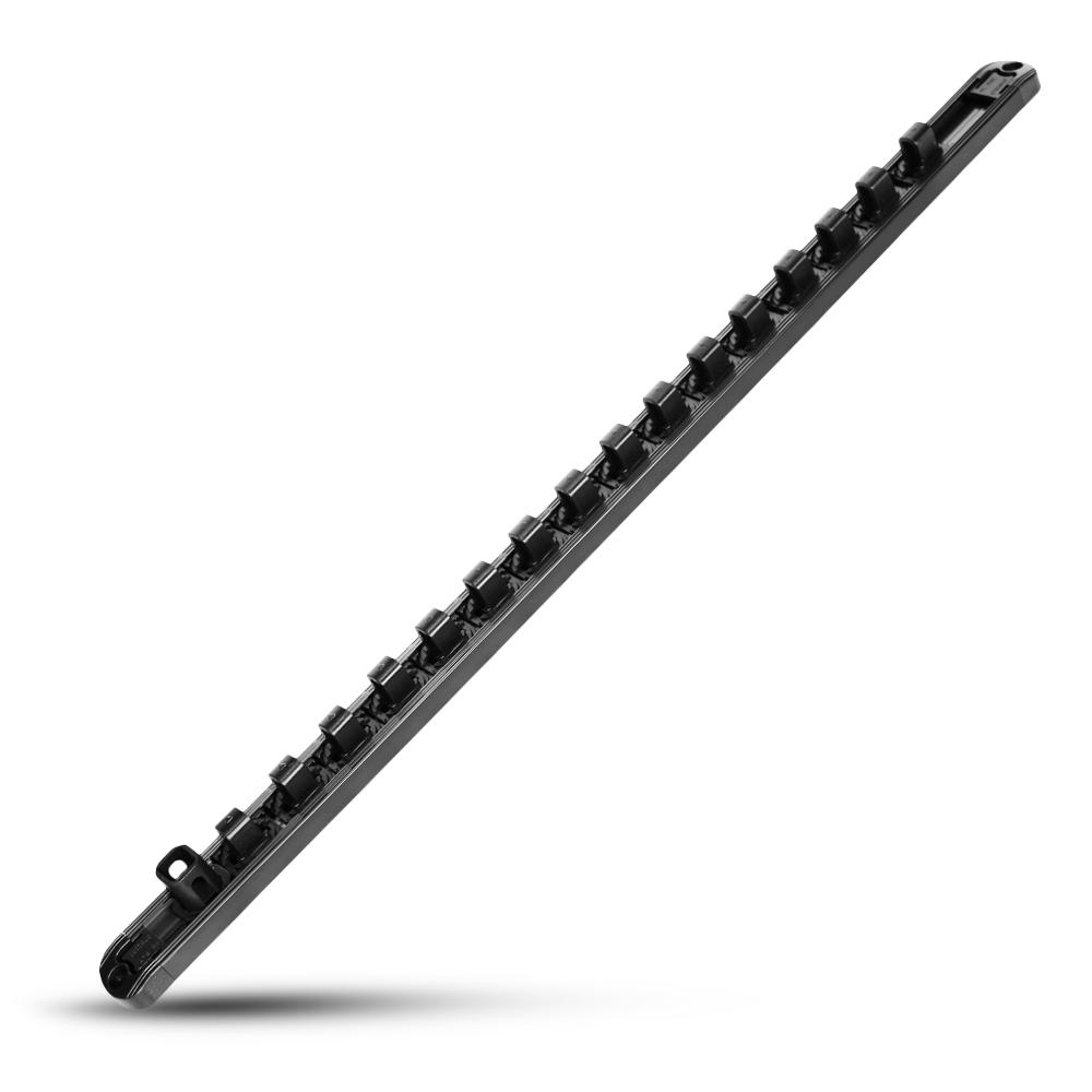 SP Tools SP203RQM 1/2"DR Twist Lock 16 Socket Rails with Magnetic Back Plate