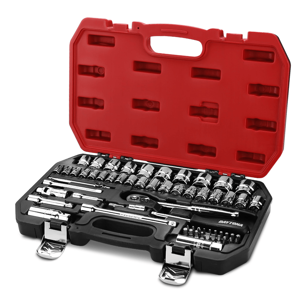 Daytona D1461P 61pce 1/4" & 3/8" Drive Metric 4-24mm Socket Set