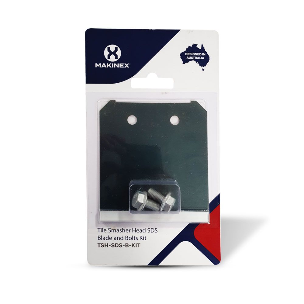 Makinex TSH-SDS-B-KIT Tile Smasher Head SDS Blade and Bolt Kit