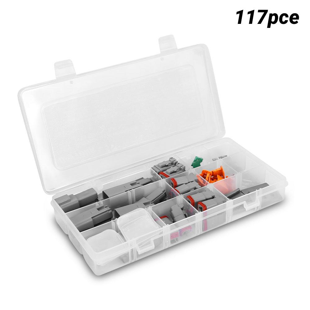 Daytona DCKIT117 117pce Deutsch Weatherproof 2 Pin Connector Kit