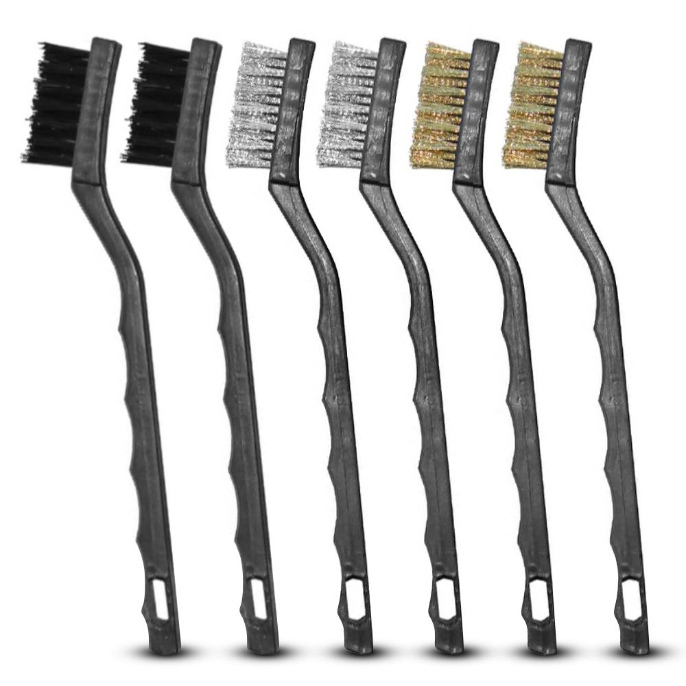 888 Tools T830807 6pce 180mm Mini Wire Brush Set