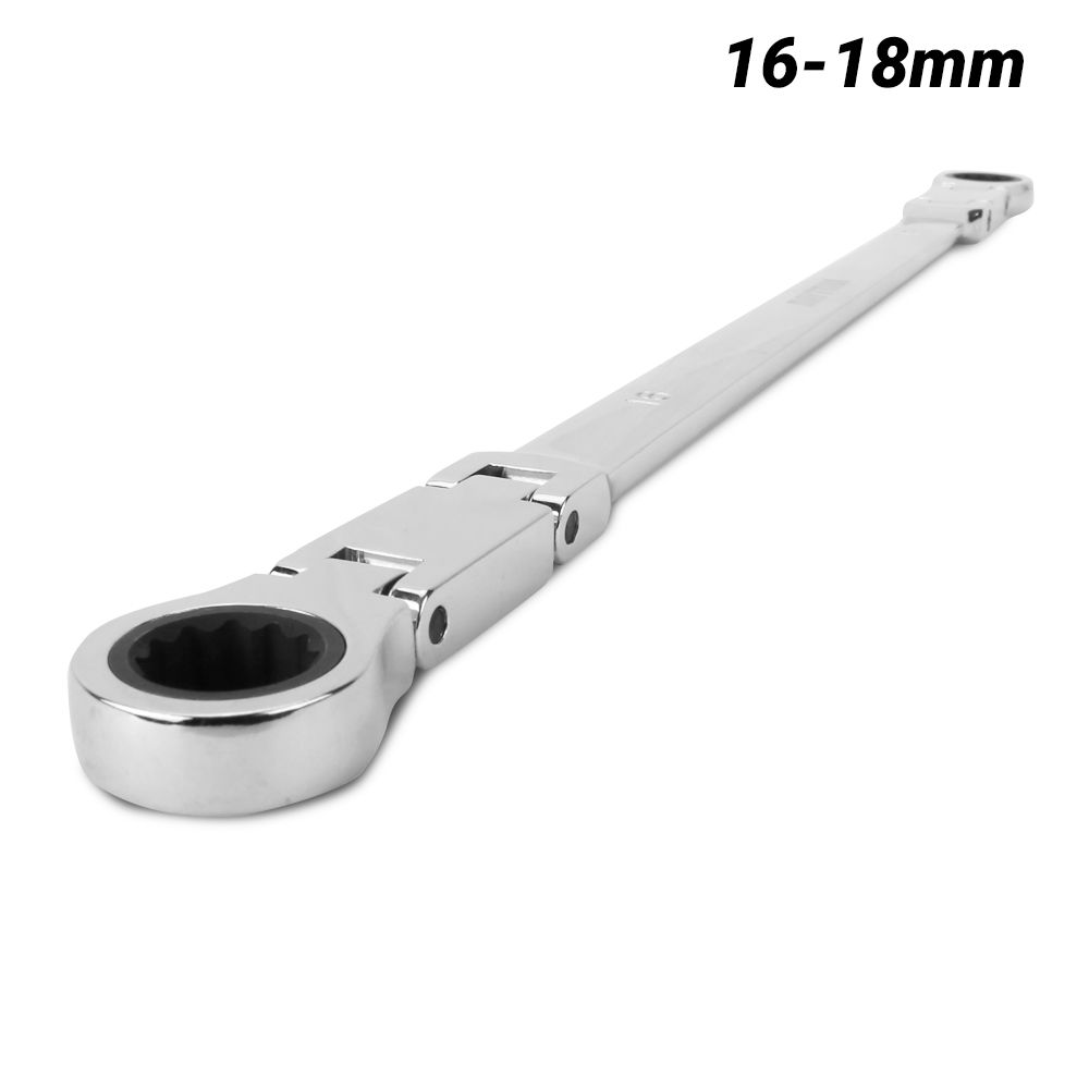 Daytona DDFS1618 16mm - 18mm Double Flex Joint Ratcheting Spanner