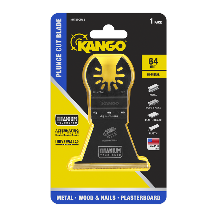 Kango 64mm Bi-Metal Multi Tool Plunge Cut Blade