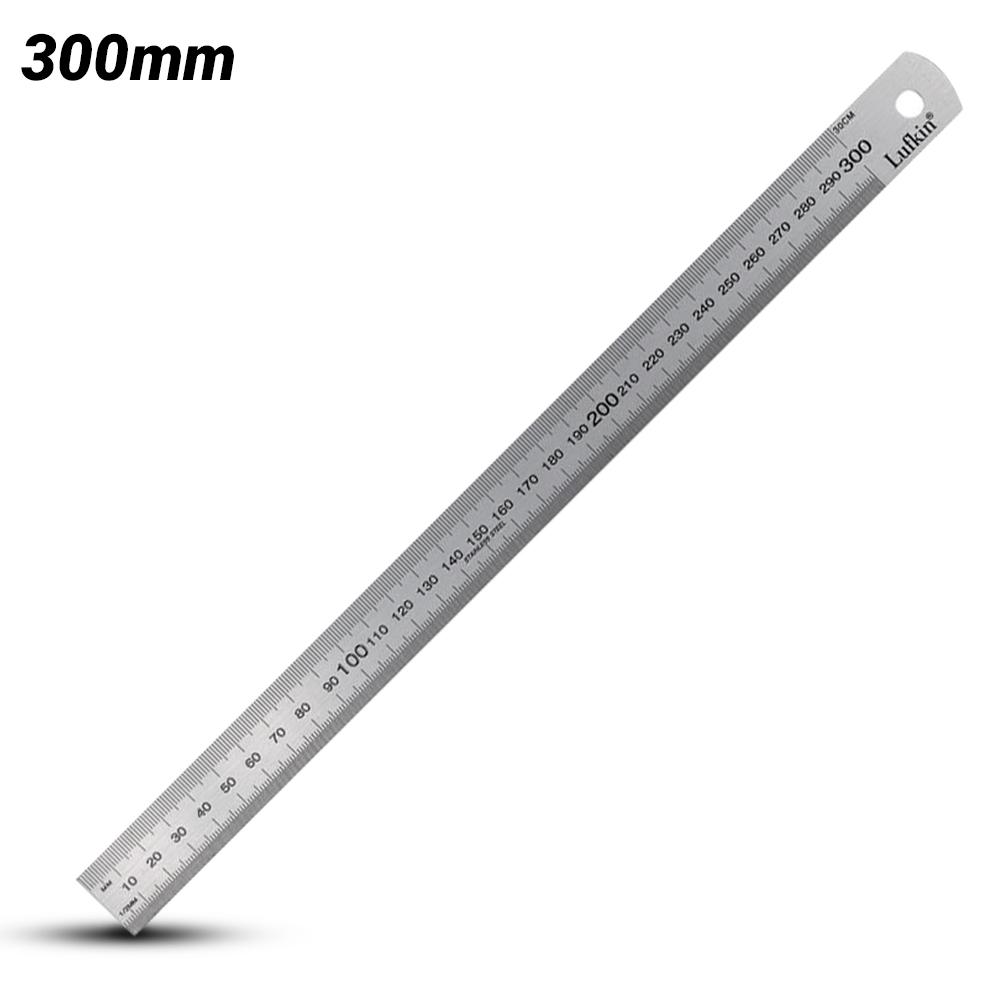 Lufkin LSR300 300mm (12") Stainless Steel Metric & Imperial Ruler