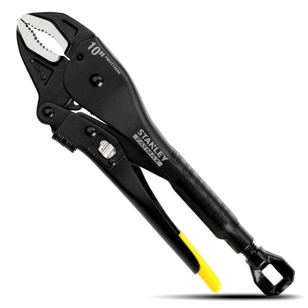 Stanley FMHT0-74886 250mm (10") FATMAX LockGrip Pliers with Curved Jaw