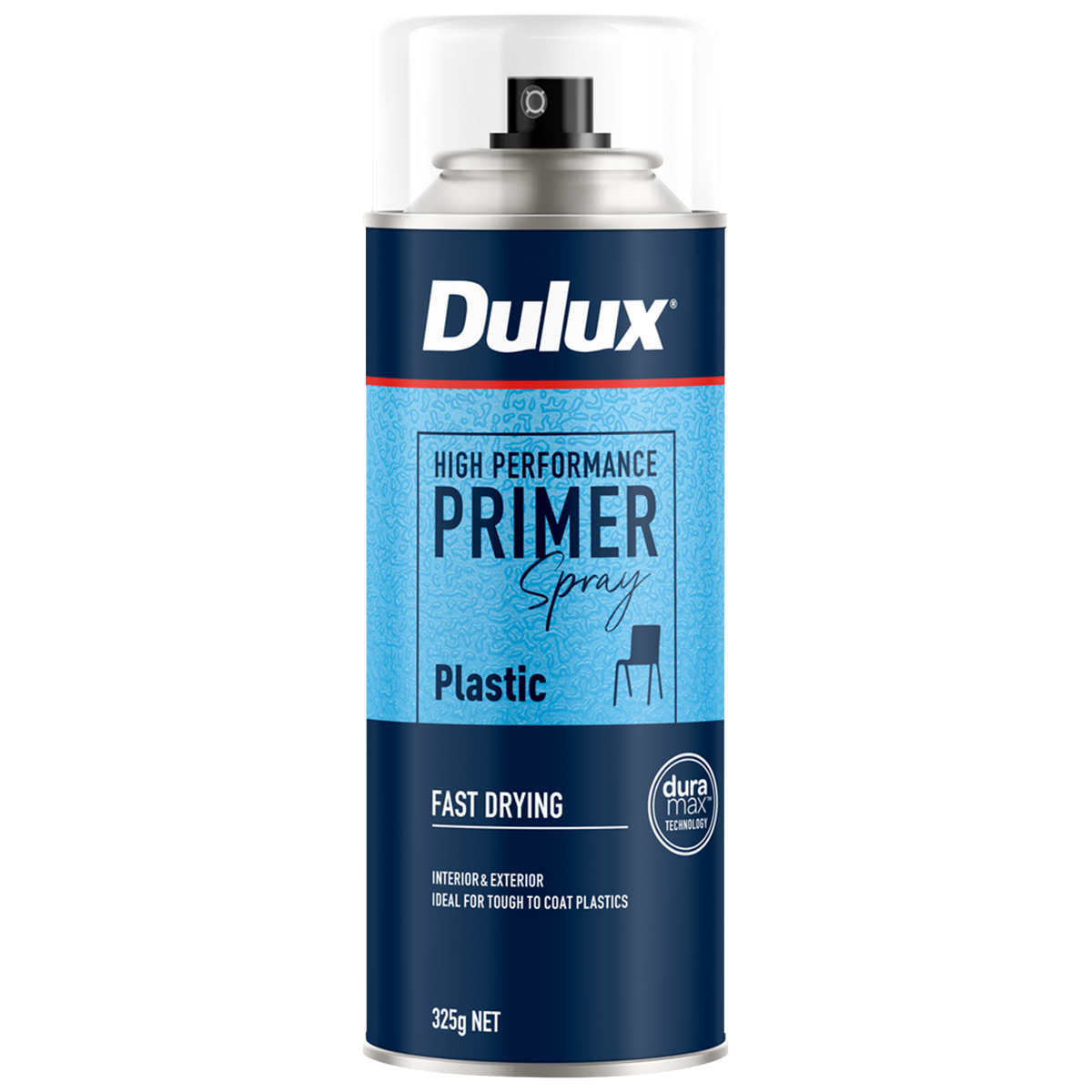Dulux 325g Plastic Primer Spray Paint