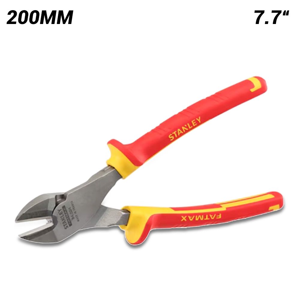 Stanley 0-84-004 FatMax 200mm VDE Diagonal Cutting Plier
