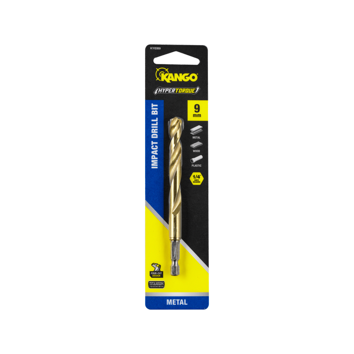 Kango 9mm Hypertorque™ Impact HSS Drill Bit