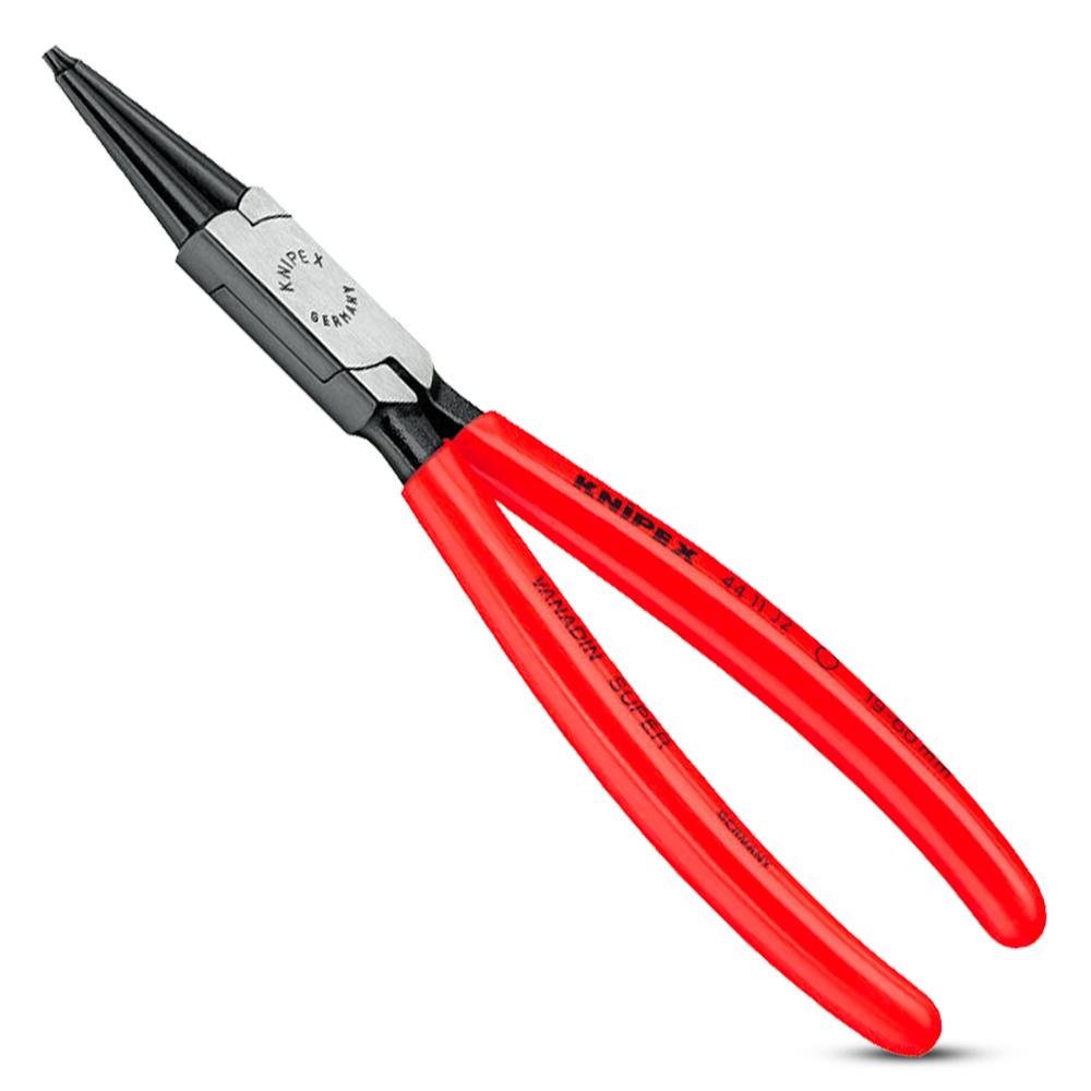 Knipex 4411J2SB 180mm Straight Tip Internal Circlip Pliers