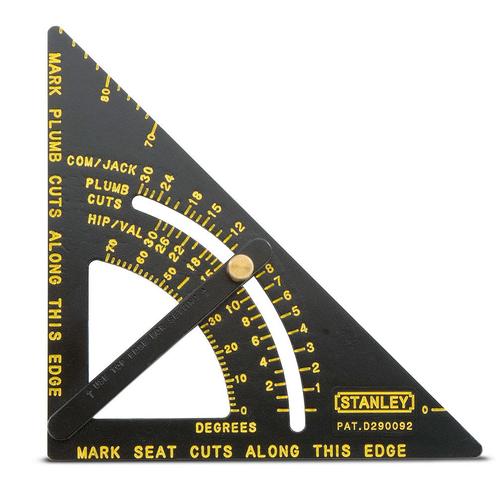 Stanley 46-053 259mm x 174mm Square Quick Aluminium Contractor Grade With Arm