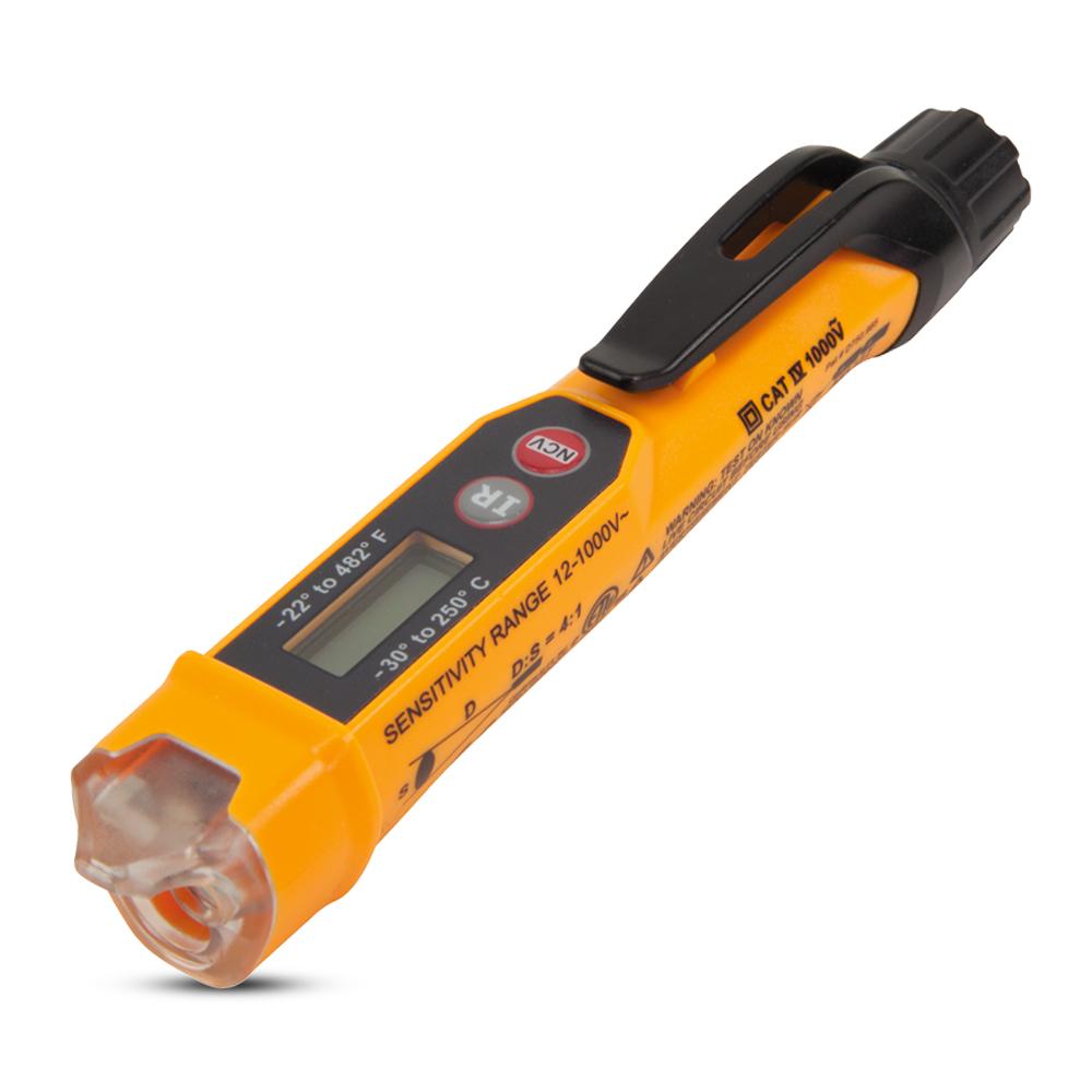 Klein A-NCVT-4IR Non-Contact Voltage Tester with Infrared Thermometer