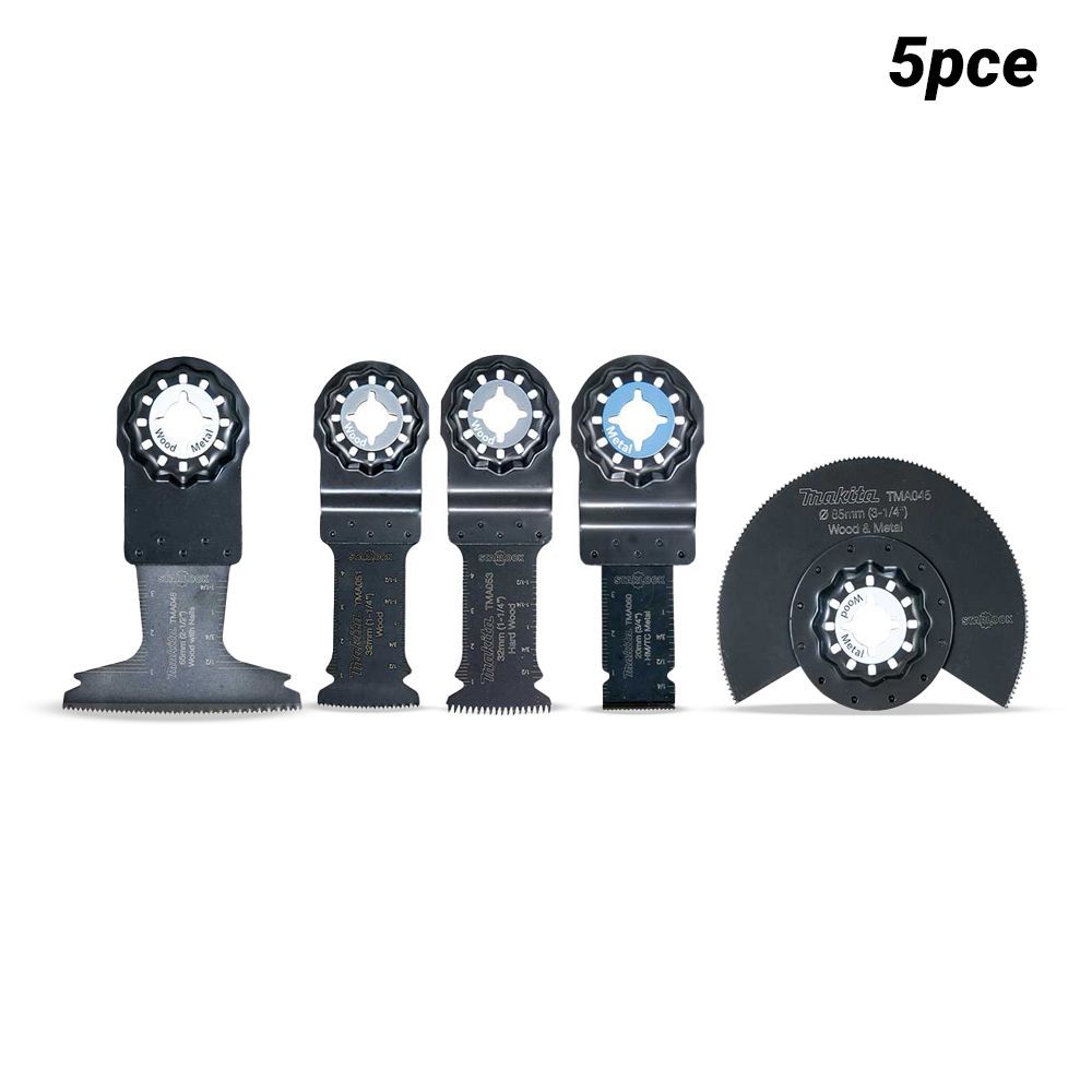 Makita E-24935 5pce Multitool Carpentry Cutting Set