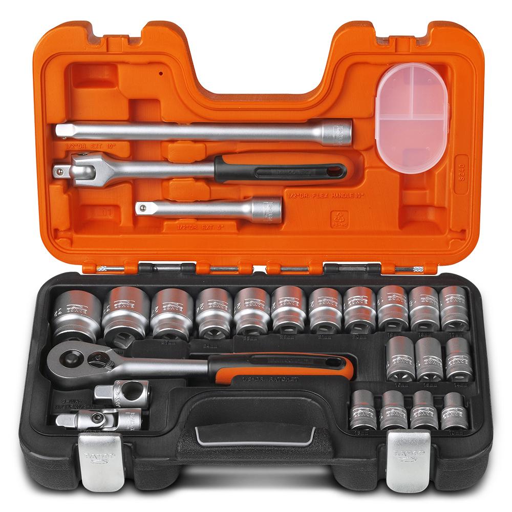 Bahco S240 24pce 1/2" Drive Socket Set