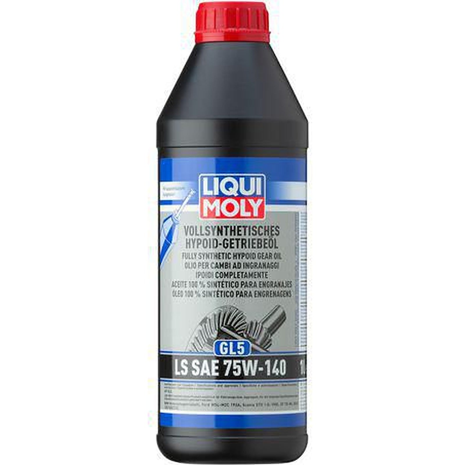Liqui Moly Fully Synthetic Gear Oil GL5 LS 75W-140 — 1L 4421