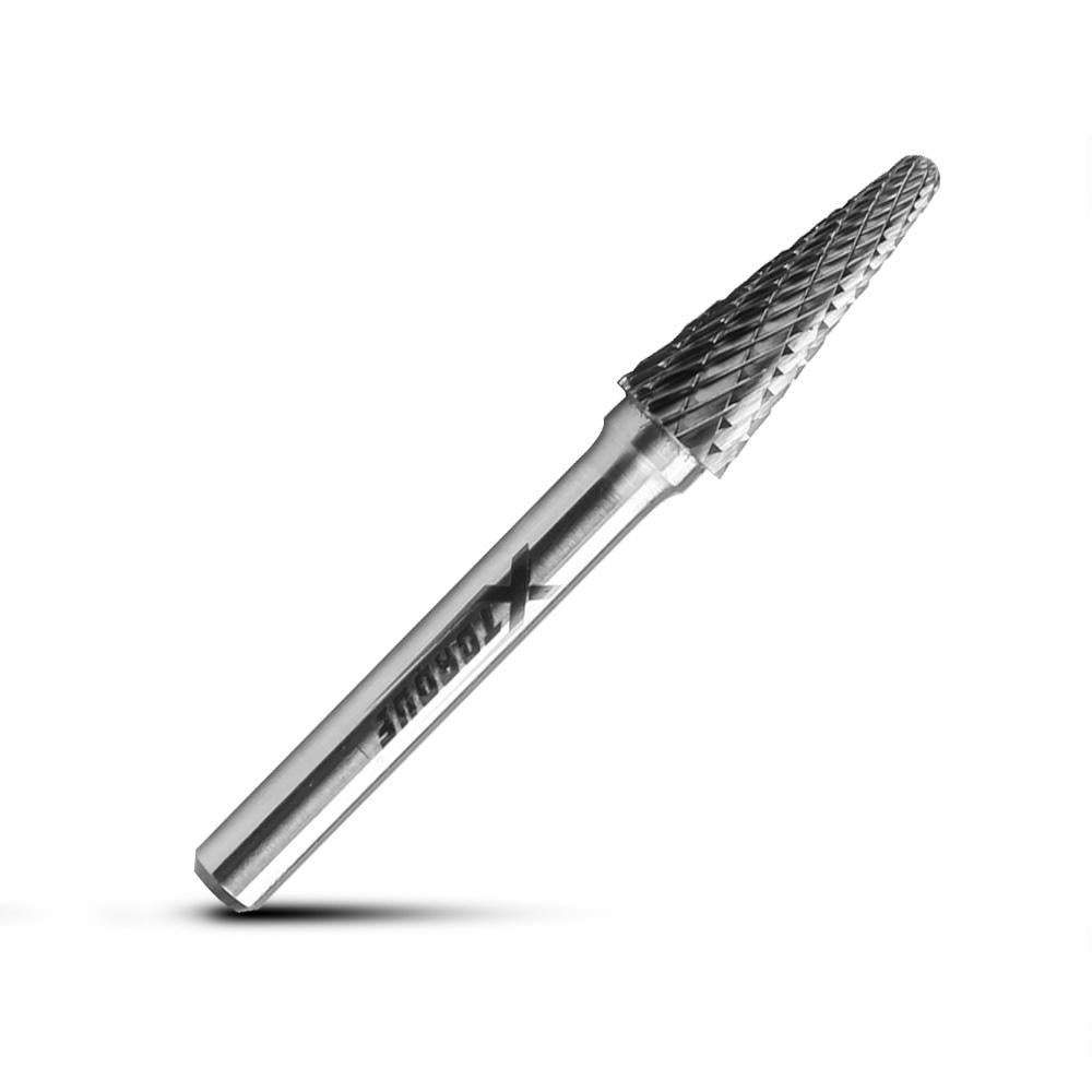 Xtorque XBL1025 10mm x 25mm 1/4" Drive Tungsten Carbide Ball Nose Burr