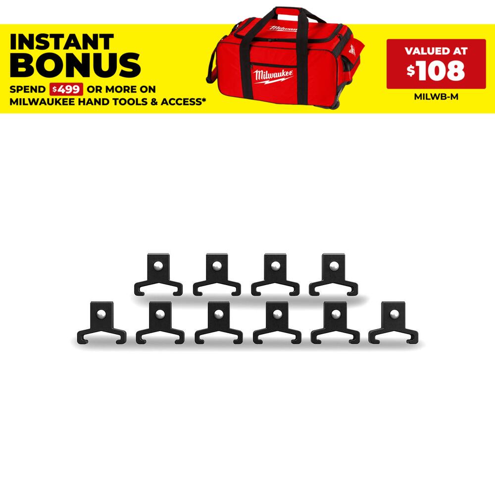 Milwaukee 49666740 3/8'' Drive Socket Rail Clips