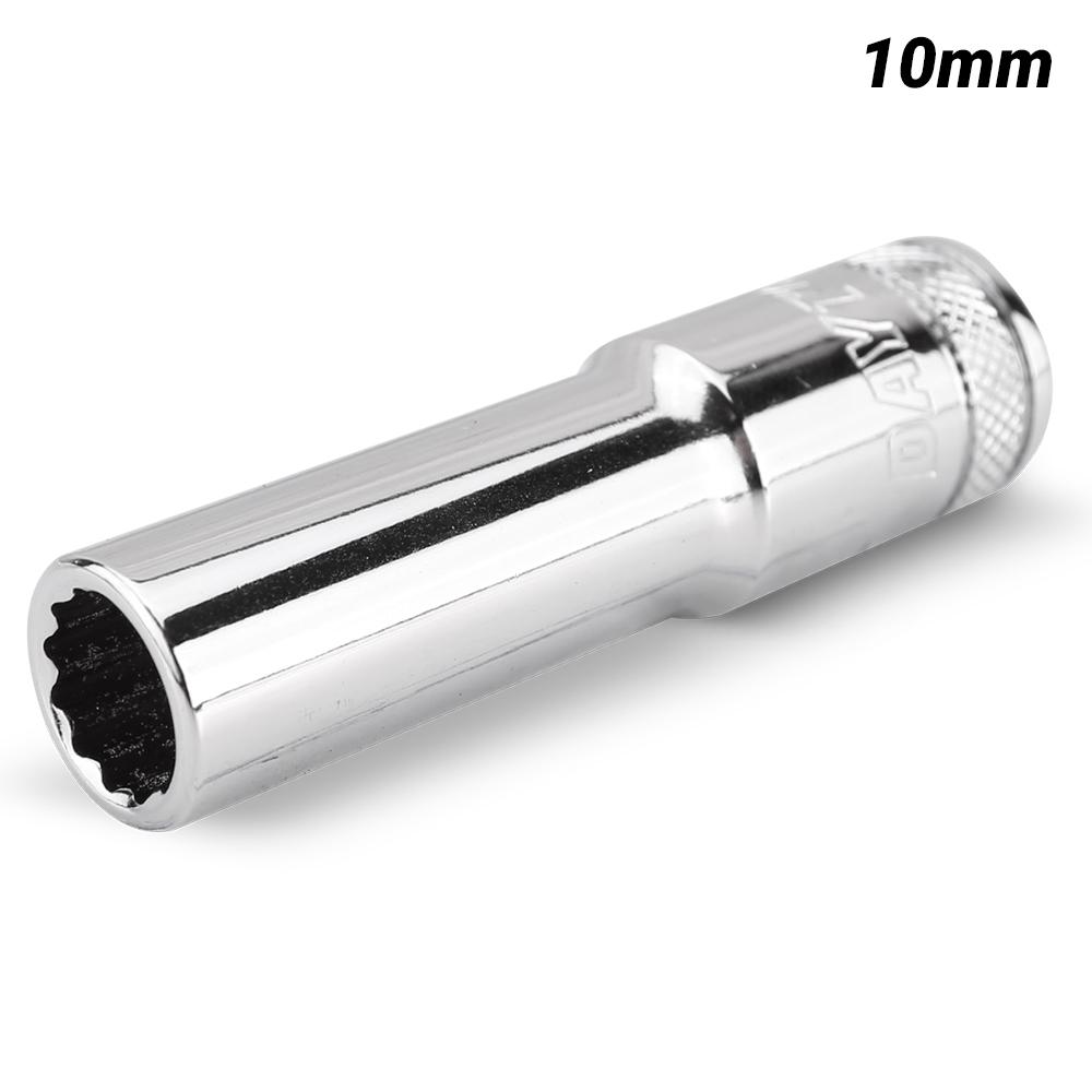 Daytona D1210DS 1/2" Drive 12 Point 10mm Metric Deep Socket