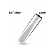 Milwaukee 3/8in Drive 12mm Metric 6-Point Deep Socket 45340012
