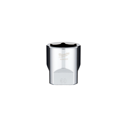 Milwaukee 1/2in Drive 30mm Metric 6-Point Standard Socket 45342030