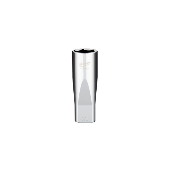 Milwaukee 1/2in Drive 21mm Metric 6-Point Deep Socket 45342121