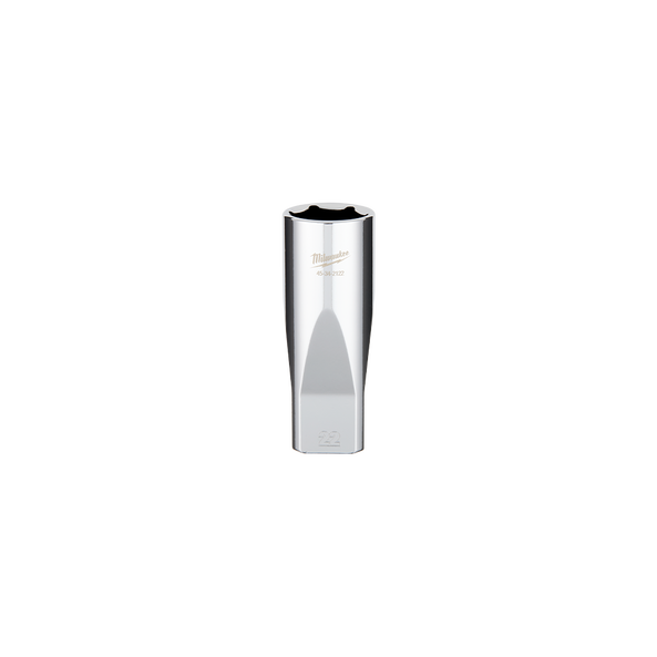 Milwaukee 1/2in Drive 22mm Metric 6-Point Deep Socket 45342122