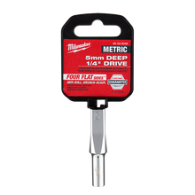 Milwaukee 1/4in Drive 5mm Metric 6-Point Deep Socket 45349042